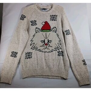 Character‎ Hero Men's M Grumpy Cat Christmas Sweater